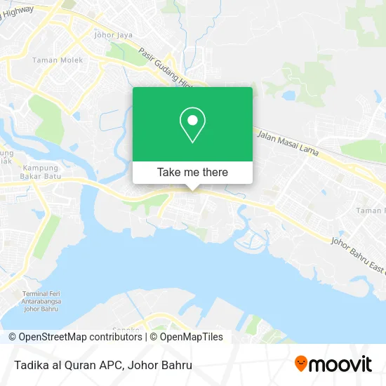 Tadika al Quran APC map