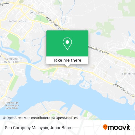 Seo Company Malaysia map
