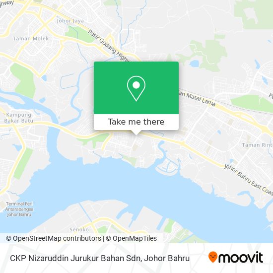 CKP Nizaruddin Jurukur Bahan Sdn map
