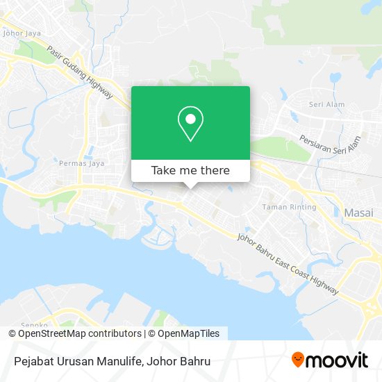 Pejabat Urusan Manulife map