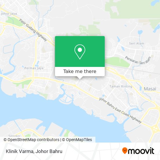 Klinik Varma map