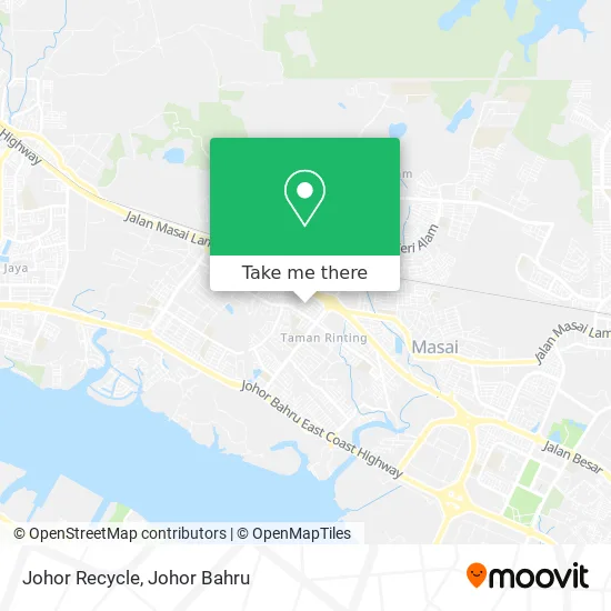 Johor Recycle map