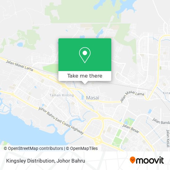 Kingsley Distribution map
