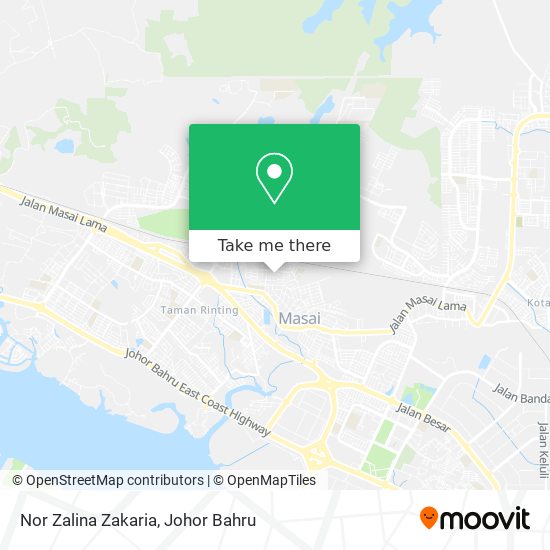 Nor Zalina Zakaria map