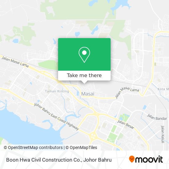 Boon Hwa Civil Construction Co. map