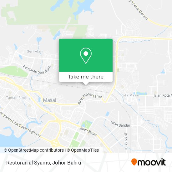 Restoran al Syams map