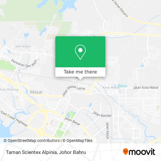 Taman Scientex Alpinia map