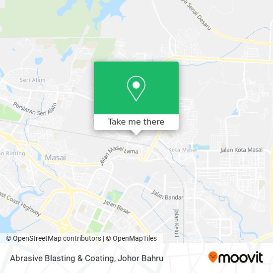 Abrasive Blasting & Coating map