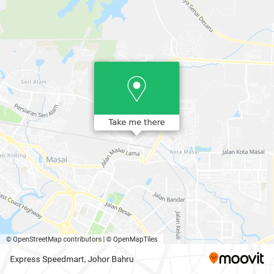 Express Speedmart map
