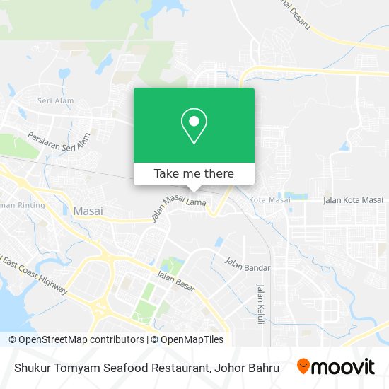 Shukur Tomyam Seafood Restaurant map