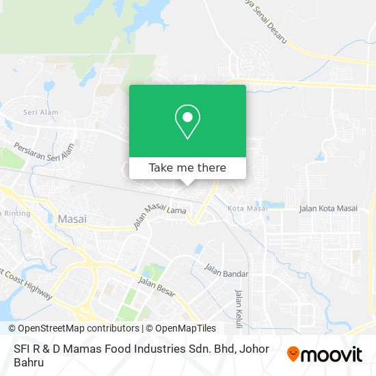 SFI R & D Mamas Food Industries Sdn. Bhd map