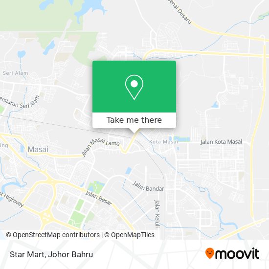 Star Mart map