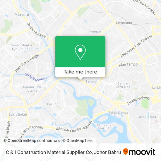 C & I Construction Material Supplier Co map