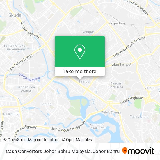 Cash Converters Johor Bahru Malaysia map