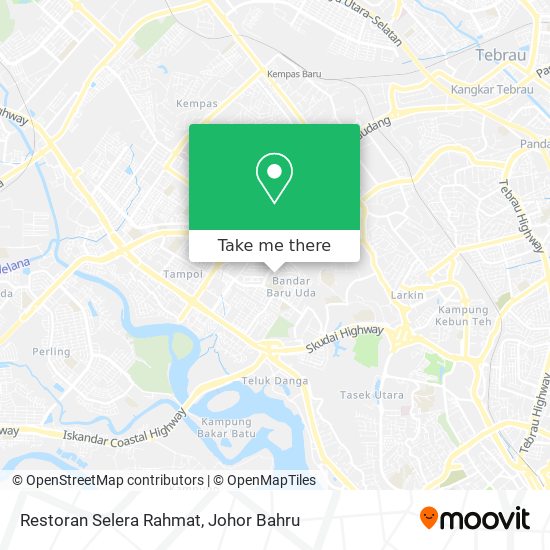 Restoran Selera Rahmat map