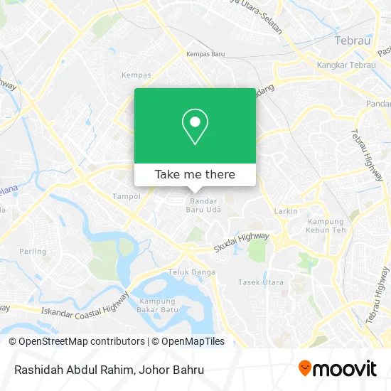 Rashidah Abdul Rahim map