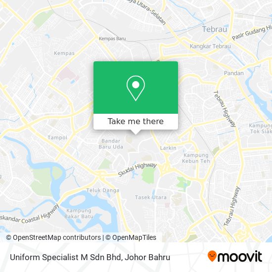 Uniform Specialist M Sdn Bhd map