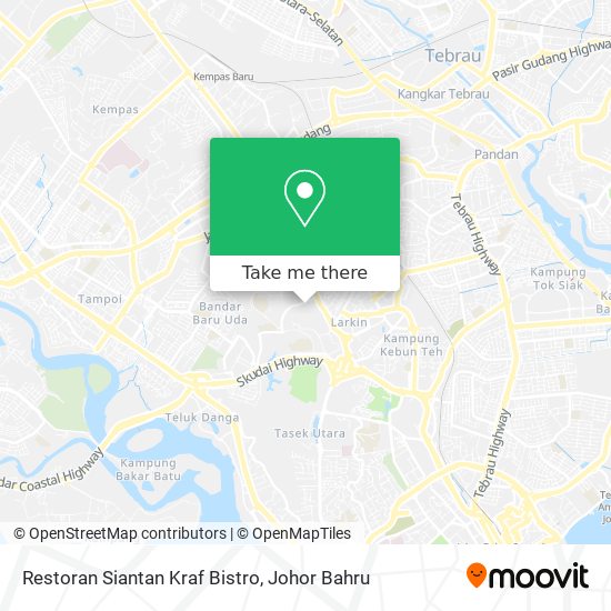 Restoran Siantan Kraf Bistro map