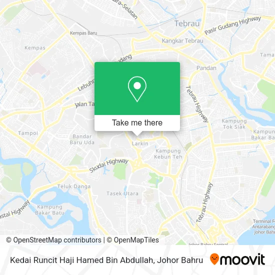Kedai Runcit Haji Hamed Bin Abdullah map