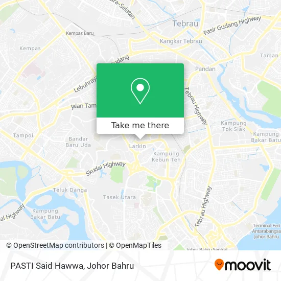 PASTI Said Hawwa map