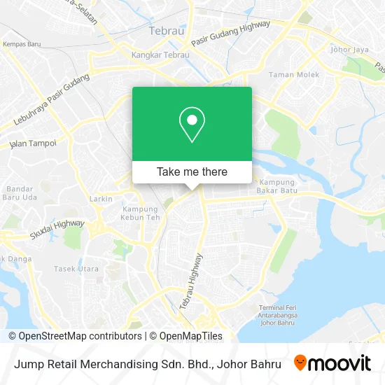 Jump Retail Merchandising Sdn. Bhd. map