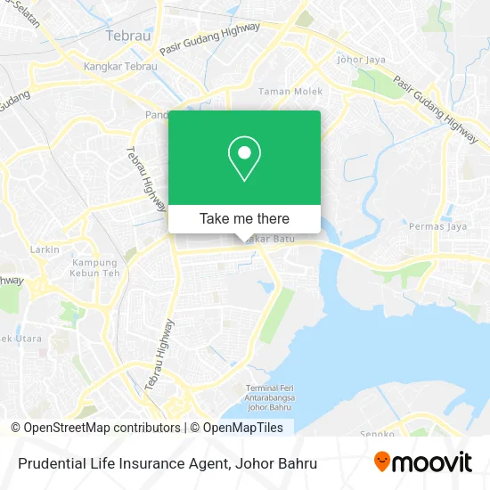 Prudential Life Insurance Agent map