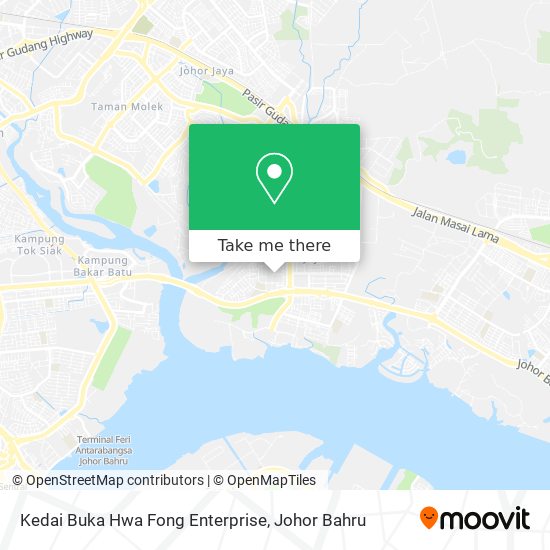 Kedai Buka Hwa Fong Enterprise map