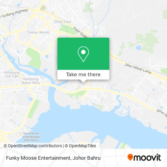 Funky Moose Entertainment map