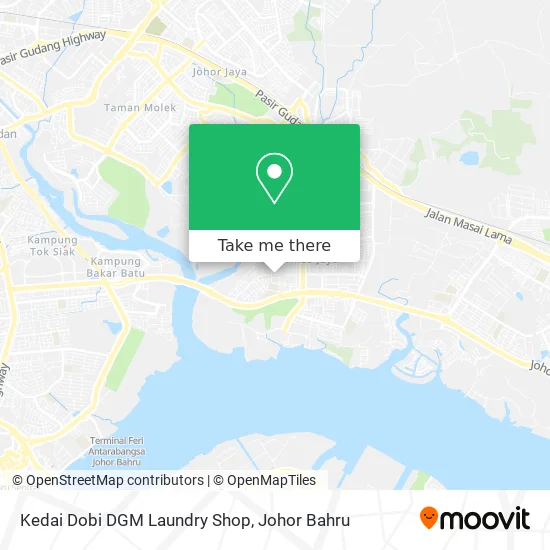 Kedai Dobi DGM Laundry Shop map