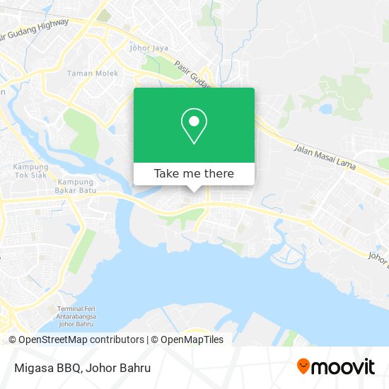 Migasa BBQ map