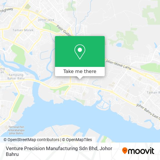 Venture Precision Manufacturing Sdn Bhd map