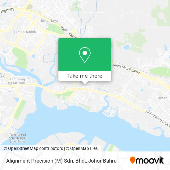 Alignment Precision (M) Sdn. Bhd. map