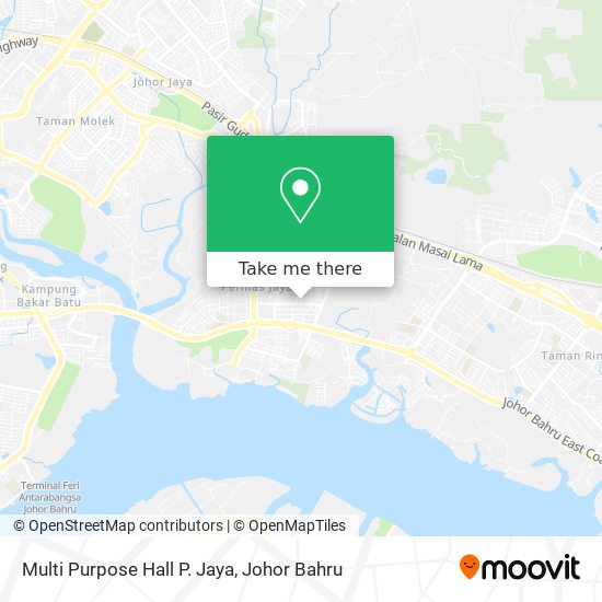 Multi Purpose Hall P. Jaya map