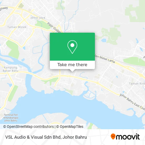 VSL Audio & Visual Sdn Bhd map