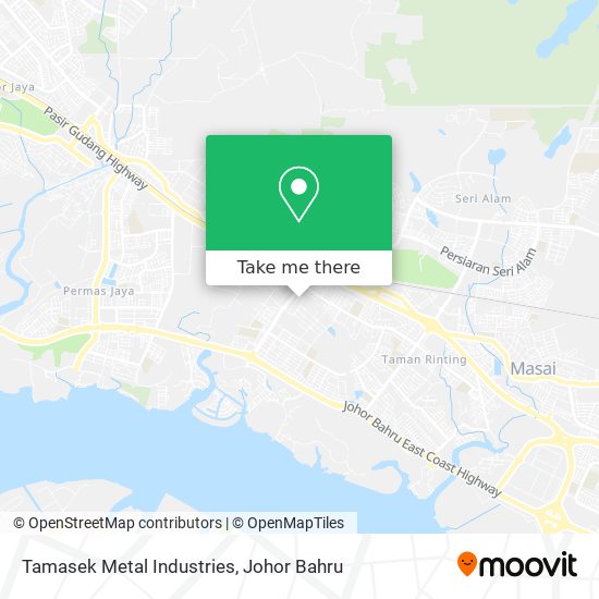 Tamasek Metal Industries map