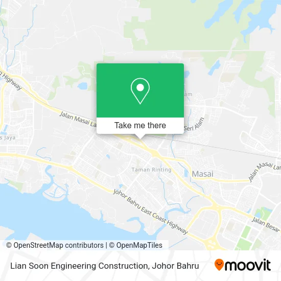 Lian Soon Engineering Construction map