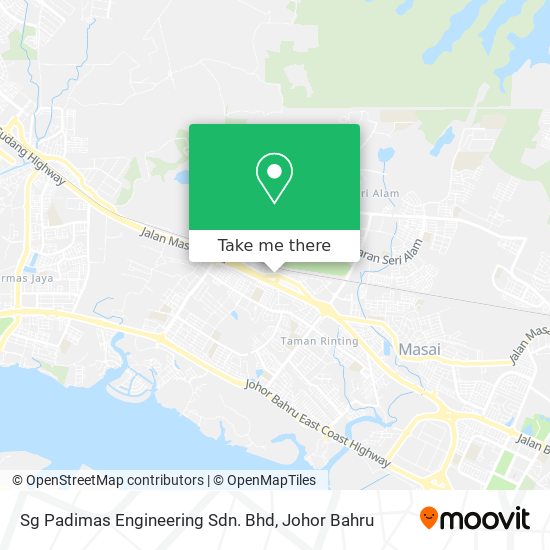 Sg Padimas Engineering Sdn. Bhd map