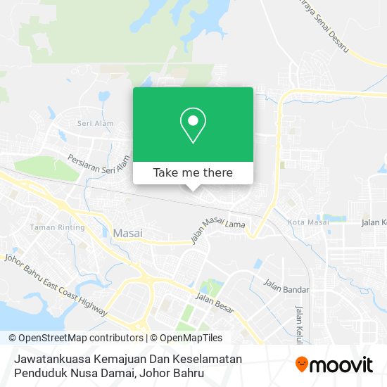 Jawatankuasa Kemajuan Dan Keselamatan Penduduk Nusa Damai map