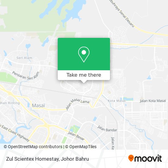 Zul Scientex Homestay map