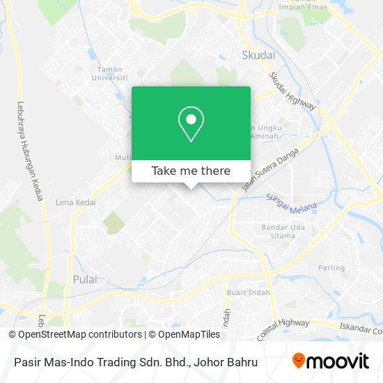 Pasir Mas-Indo Trading Sdn. Bhd. map
