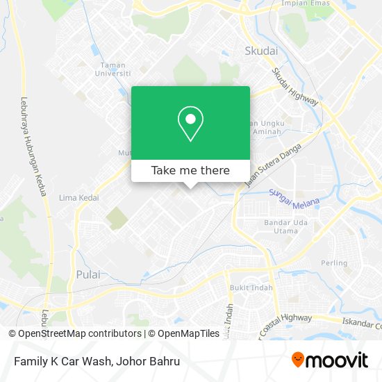 Family K Car Wash map