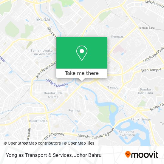 Yong as Transport & Services map