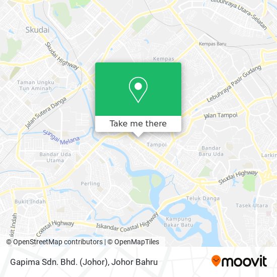 Gapima Sdn. Bhd. (Johor) map