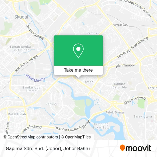 Gapima Sdn. Bhd. (Johor) map