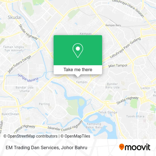 EM Trading Dan Services map