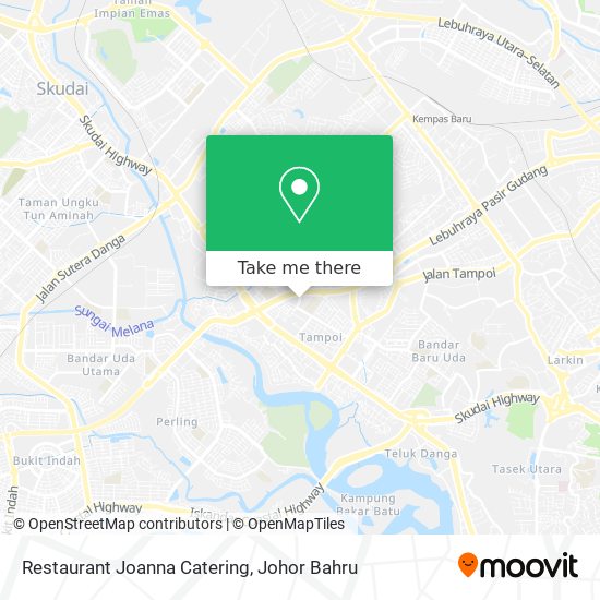 Restaurant Joanna Catering map