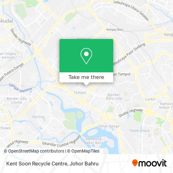Kent Soon Recycle Centre map