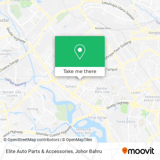 Elite Auto Parts & Accessories map