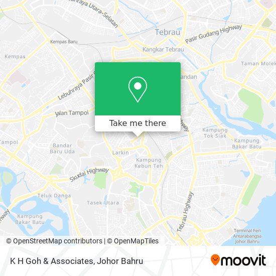 K H Goh & Associates map