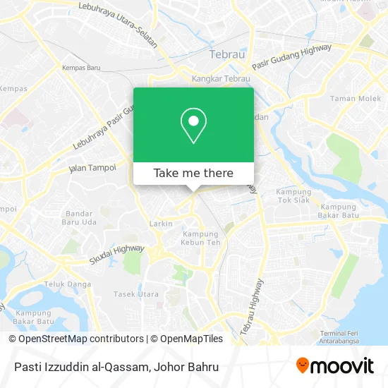 Pasti Izzuddin al-Qassam map